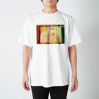 egg Artworks & the cocaine's pixの赤青黄ノ天使 スタンダードTシャツ