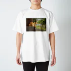 拓庵の夕涼み猫 ～黄昏～ Regular Fit T-Shirt