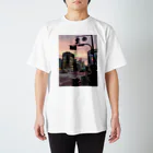 IO-DESIGNの福岡市 天神の交差点 Regular Fit T-Shirt