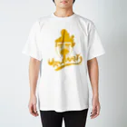 博多明太！ぴりからこちゃん公式グッズストアの鶏皮大将 Regular Fit T-Shirt