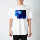 さかいまみの「studio344」の青い鳥 Regular Fit T-Shirt