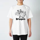 ハサムのゆるかわドラゴン スタンダードTシャツ