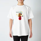 uwotomoの【Don't swallow everything！2 】何でも鵜呑みにしたらあかん！p-mid スタンダードTシャツ