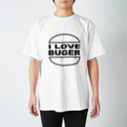 T.SugawaraのI LOVE BUGER スタンダードTシャツ