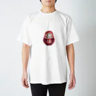 IZANAMI by Akane Yabushitaの【日本レトロ#16】だるま Regular Fit T-Shirt