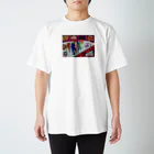 UCHIUMI TAKUのニューヒトタチ画 Regular Fit T-Shirt