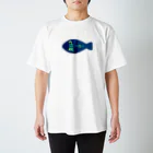 GENKI 🐸のFISH↔魚 Regular Fit T-Shirt