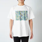 HARUIRO22の雨色rectangle スタンダードTシャツ