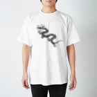 ツバメ堂の昇り龍（グラデーション） Regular Fit T-Shirt
