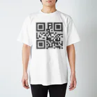 松澤茂信の囲碁アートのたこの赤ちゃんのQRコード Regular Fit T-Shirt