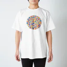 SECOND8のRound flower Regular Fit T-Shirt