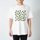 JapaneseRubberStampsのアボカドット スタンダードTシャツ