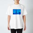 cozcozの青のせかい Regular Fit T-Shirt