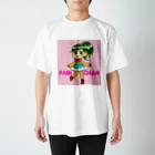 pain_chanのパインちゃん(ピンク) スタンダードTシャツ