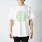 柏洋堂の円周率π=3.14 (蚊取り線香Ver) スタンダードTシャツ