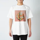 イナバユリコのpink cupcake Regular Fit T-Shirt