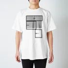 葛のCSS完全に理解した(モノクロ) スタンダードTシャツ