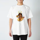 YASHIROSANのたぬきおやじTシャツ Regular Fit T-Shirt