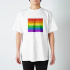 旻天堂(旧 ゆうれい星)のHAPPY PRIDE スタンダードTシャツ