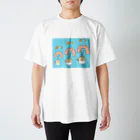 かなちろのたまごあにまるず#ライオン スタンダードTシャツ