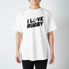 gemgemshopのI LOVE RUGBY スタンダードTシャツ