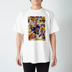 浮世狐夢の浮世百物語·猫又 Regular Fit T-Shirt