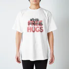 牛のTシャツ屋のFREE HUGS スタンダードTシャツ