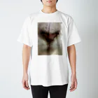 anemiaのシロくんのお鼻周りの毛 Regular Fit T-Shirt