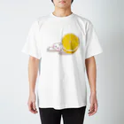 HappyLife☆channelのふにゃうさころとオレンジ スタンダードTシャツ