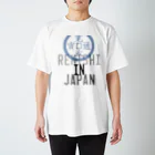 架空の歴史フェスグッズ屋さん。のREKISHI IN JAPAN（ブルー） Regular Fit T-Shirt