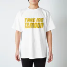 【仮想通貨】ADKグッズ専門店 のTake me to the moon スタンダードTシャツ