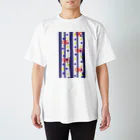 mofの手拭い柄風 Regular Fit T-Shirt