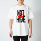 JunPEACEのNOT HIDE スタンダードTシャツ