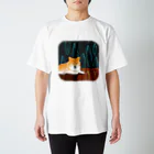 One Dog a Dayの10.2 蝉の幽霊 Regular Fit T-Shirt