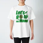 【仮想通貨】ADKグッズ専門店 のLet's go to the Moon(ADK) スタンダードTシャツ