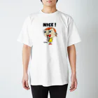 charlolのnice charlie 背景クリア スタンダードTシャツ