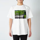 余剰次元の正体不明系ブロックの苔のフォト Regular Fit T-Shirt