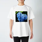 banyan＊shopのハートの紫陽花♥ スタンダードTシャツ