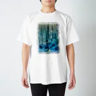 まっちょの水彩の森 Regular Fit T-Shirt