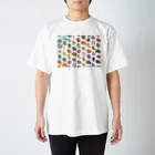 NOBIRU事務所の動物モノグラム Regular Fit T-Shirt