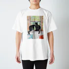 樽猫堂  安部円子の小樽の猫２ひき Regular Fit T-Shirt