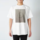 umesiroppu27の寄り添いまる Regular Fit T-Shirt