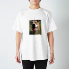 moltishのブサ顔犬 Regular Fit T-Shirt