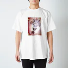 reiyaの花ヴィンテージ風 Regular Fit T-Shirt