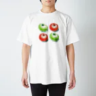 ラムシコのトマト　水彩 Regular Fit T-Shirt