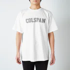 HTMLタグショップのCOLSPAN ホワイト スタンダードTシャツ