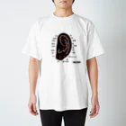 サラスズの耳ツボ丸わかり Regular Fit T-Shirt