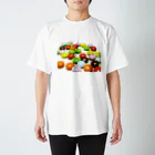 とまさんのマーブルチョコ スタンダードTシャツ