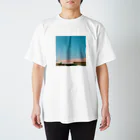 saori0234のさんかく飛行機雲 Regular Fit T-Shirt