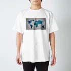 Sakura-yuanの氷と水の世界地図 Regular Fit T-Shirt